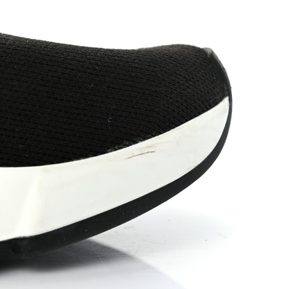 Balenciaga Neoprene Knit Womens Speed Sneakers 35 Black White 8 of 10