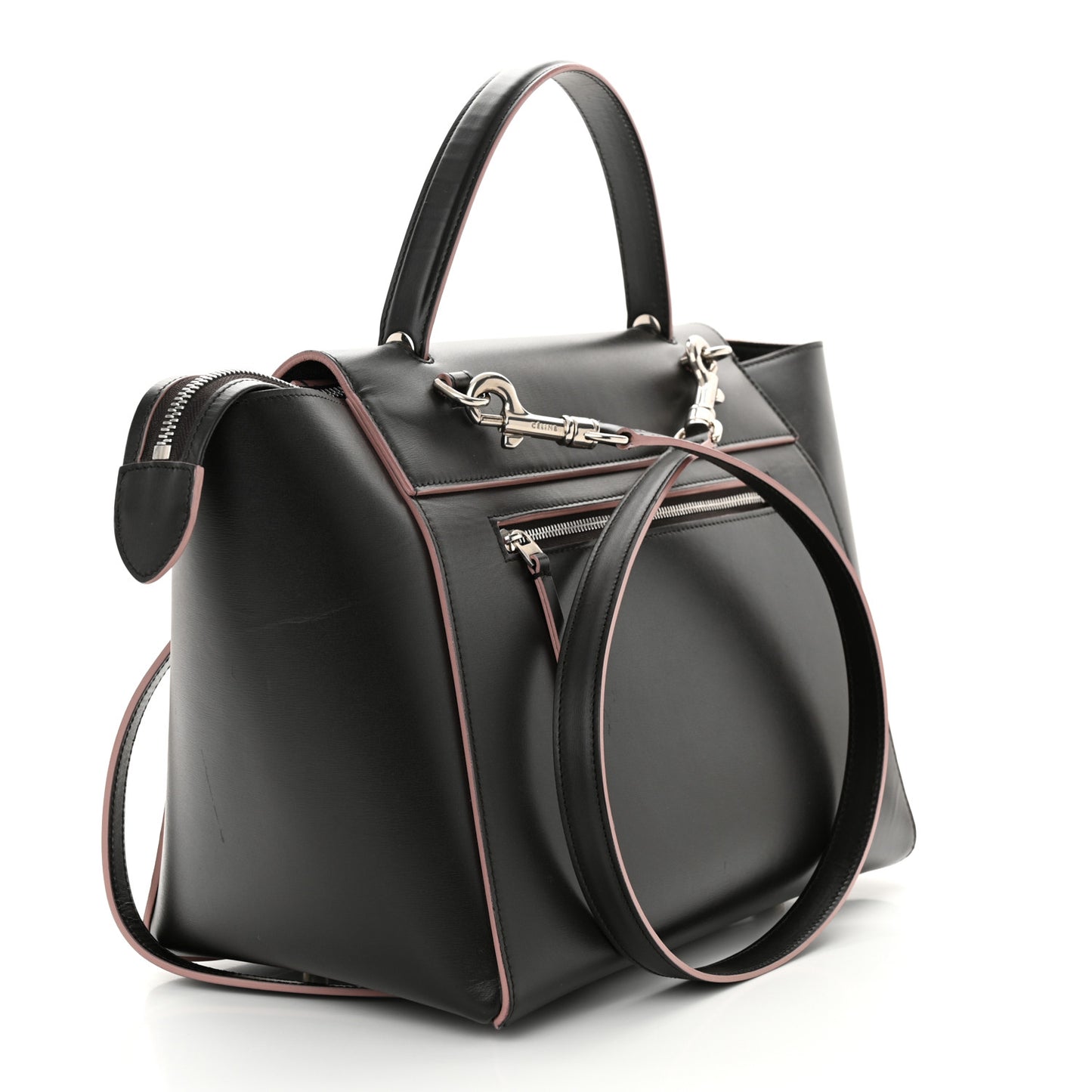 Palmelato Calfskin Mini Belt Bag Espresso