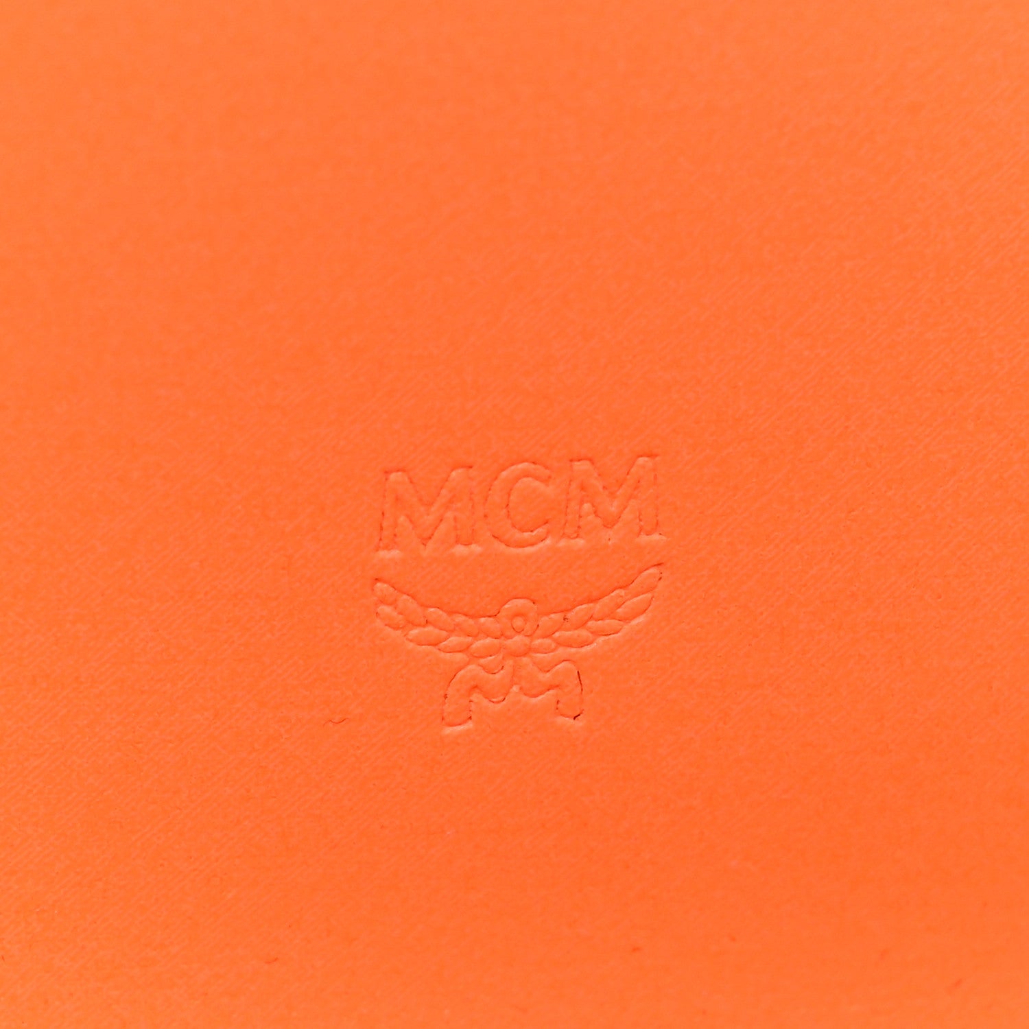 MCM Patent Two Tone Patricia Wallet On Chain Pink Orange 8 of 14
