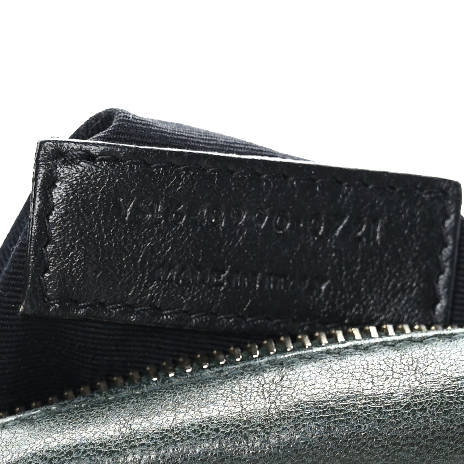 Saint Laurent Lambskin Quilted Victoire Camera Bag New Vert Fonce 6 of 10