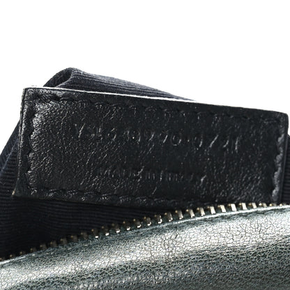 Saint Laurent Lambskin Quilted Victoire Camera Bag New Vert Fonce 6 of 10