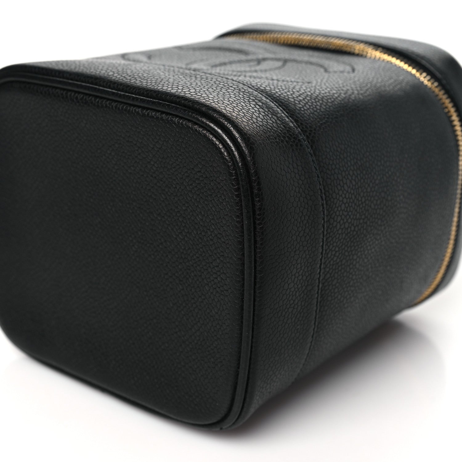 Chanel Caviar Vanity Cosmetic Case Black 11 of 11