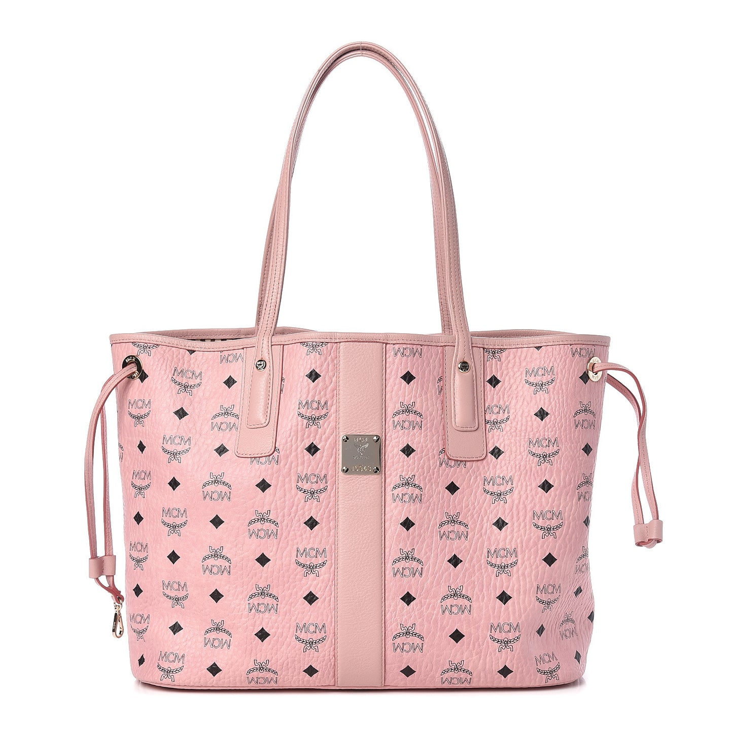 Visetos Medium Liz Reversible Shopper Tote Soft Pink