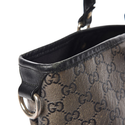 Gucci Lurex Monogram Medium Joy Tote Black 10 of 16