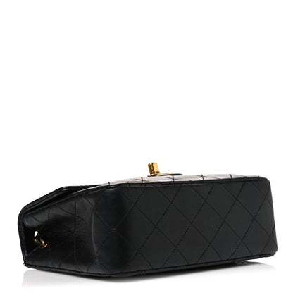 Chanel Lambskin Quilted Mini Square Flap Bag Black 4 of 11