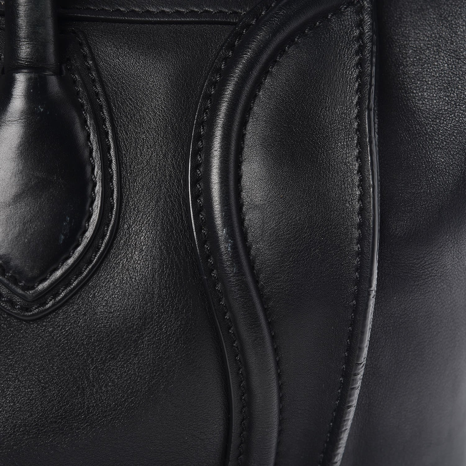 Celine Smooth Calfskin Mini Luggage Black 17 of 27