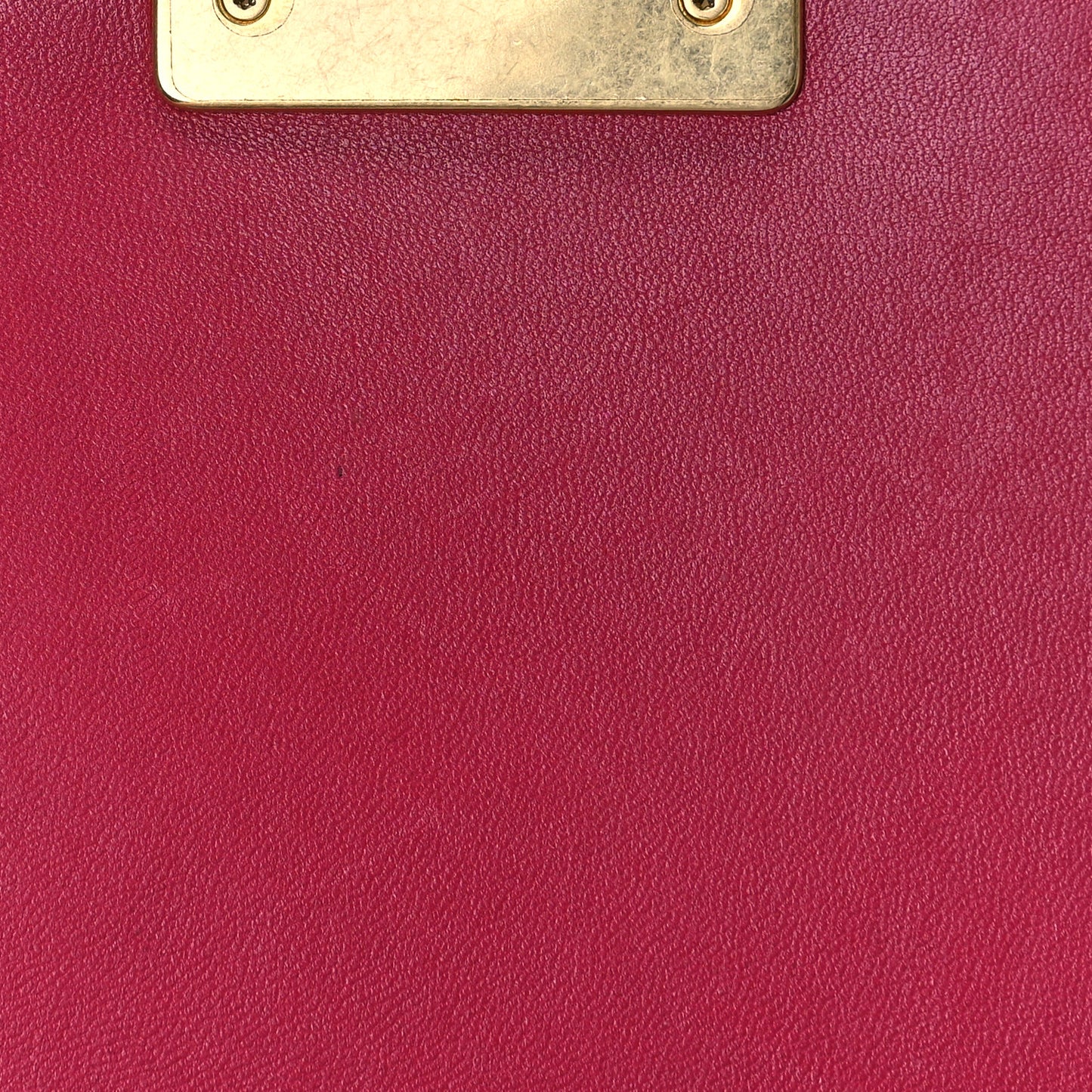 Lambskin Quilted Medium Chain Detail Boy Flap Fuchsia