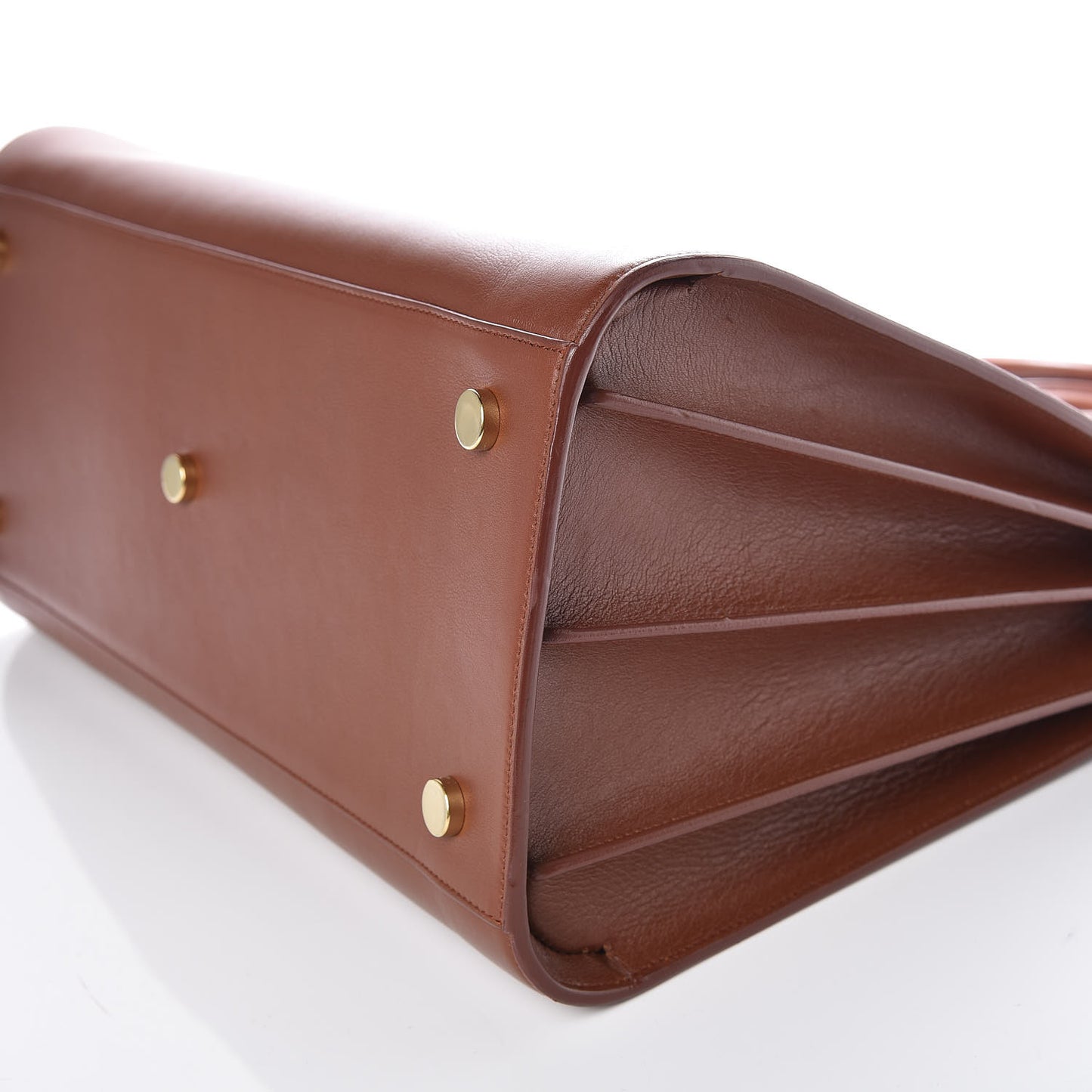 Calfskin Large Sac De Jour Carryall Cognac