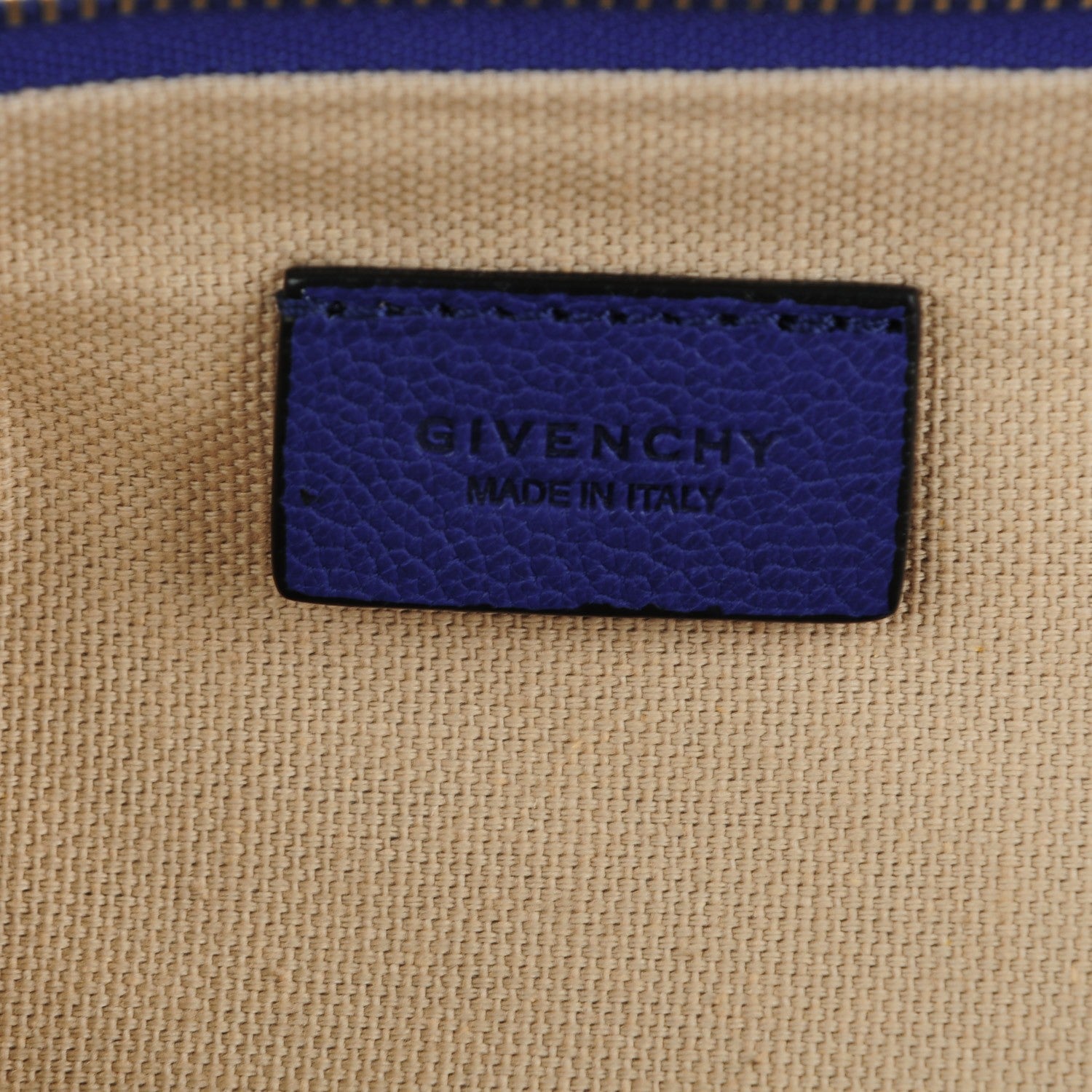 Givenchy Sugar Goatskin Large Antigona Pouch Blue 6 of 7