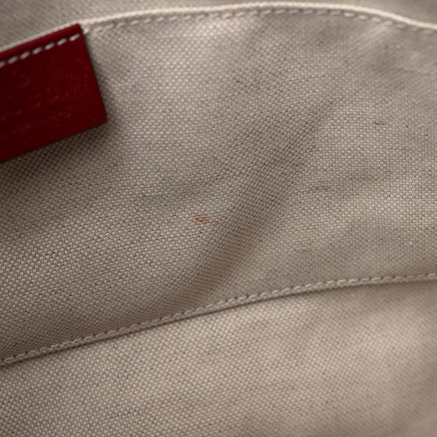 New Sakai Calfskin Lux Medium Horsebit 1955 Tote Bag New Cherry Red