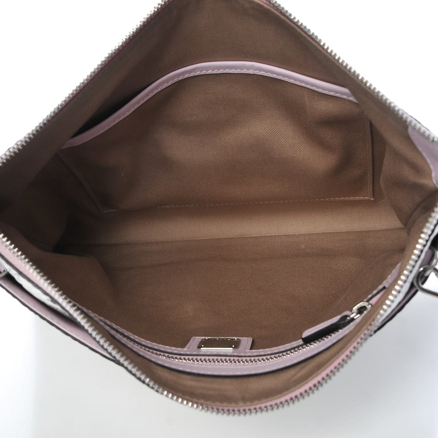 Visetos Medium Punk Rabbit Crossbody Pouch White