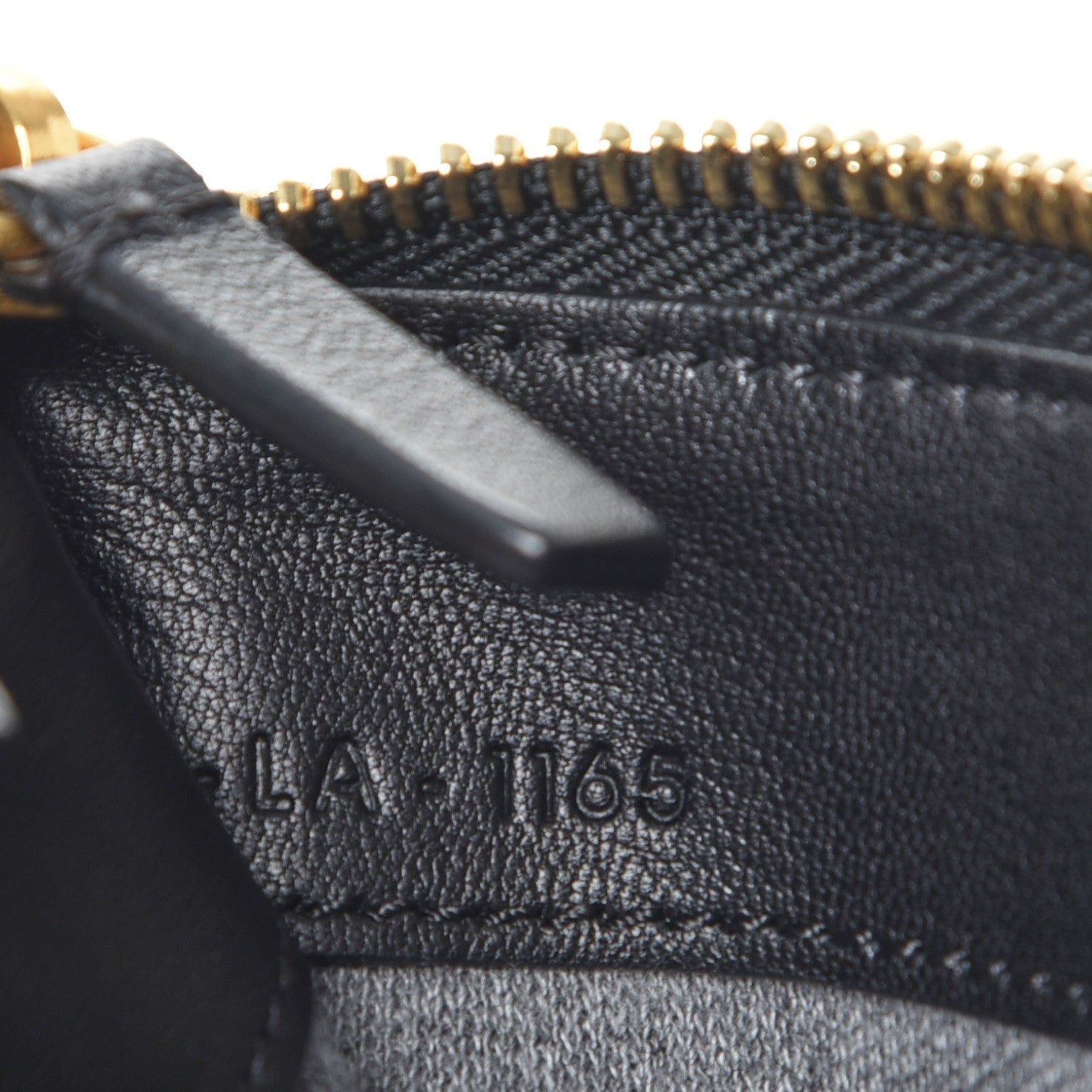 Celine Lambskin Large Trio Crossbody Bag Black 9 of 9