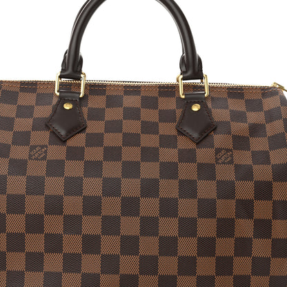 Louis Vuitton Damier Ebene Speedy 30 7 of 11