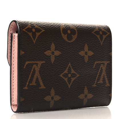 Louis Vuitton Monogram Rosalie Coin Purse Rose Ballerine 3 of 7