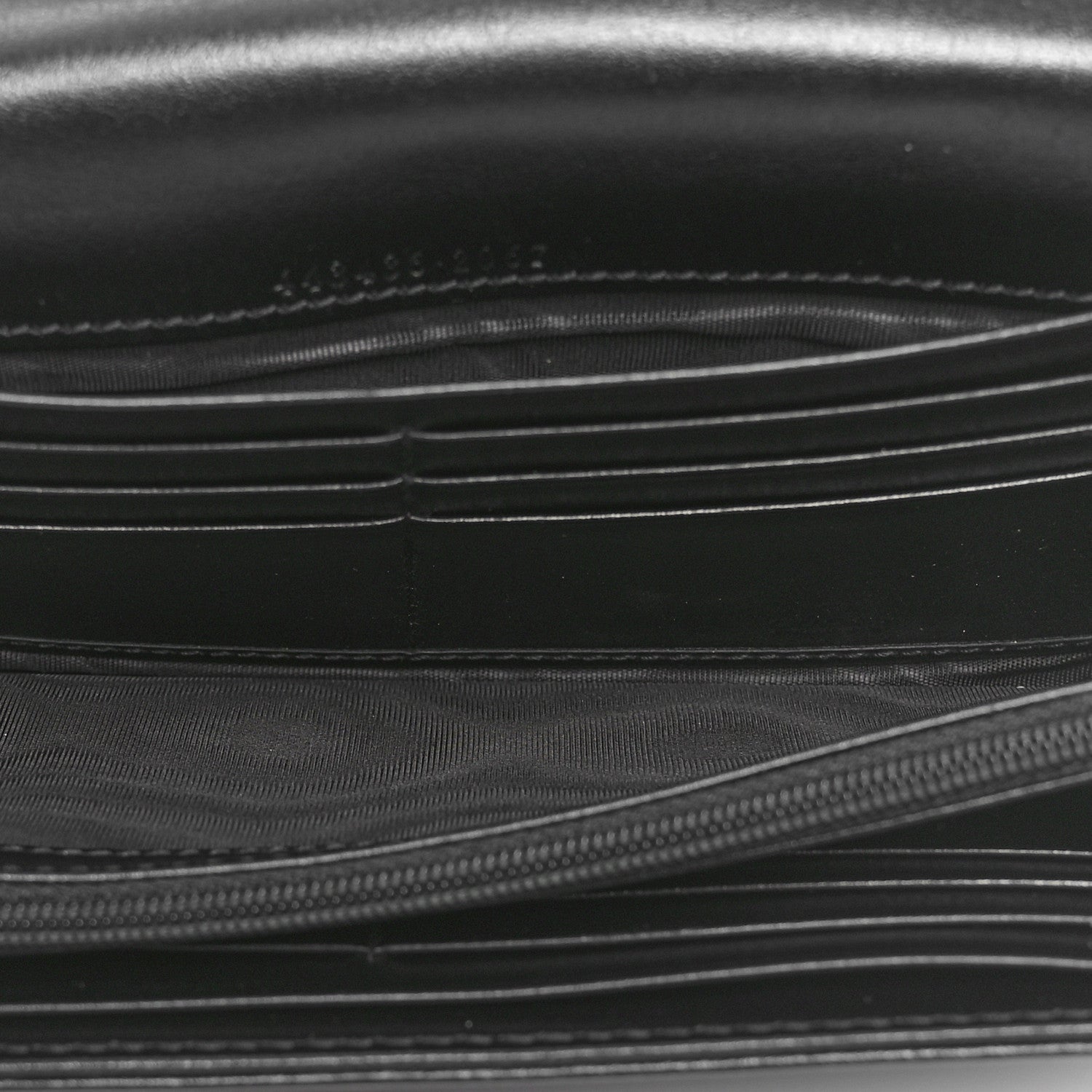 Gucci Calfskin Matelasse GG Marmont Continental Wallet Black 5 of 10
