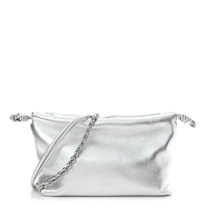 Loewe Metallic Nappa Donut Chain Flamenco Knot Silver 1 of 10