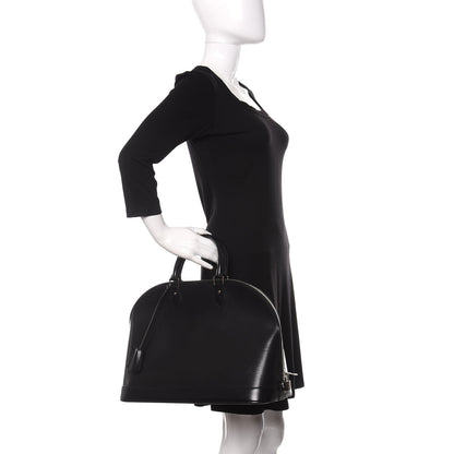 Louis Vuitton Epi Alma GM Black 2 of 9