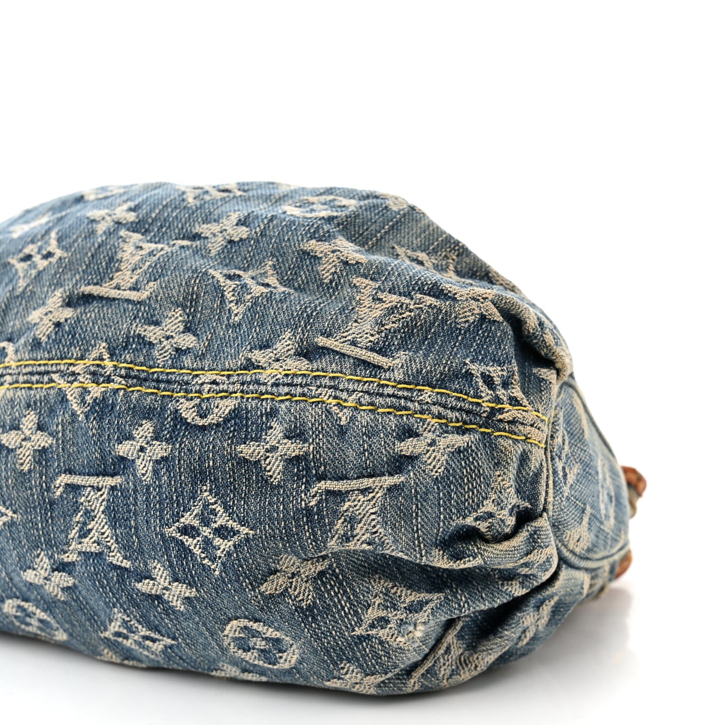 Monogram Denim Pleaty Blue