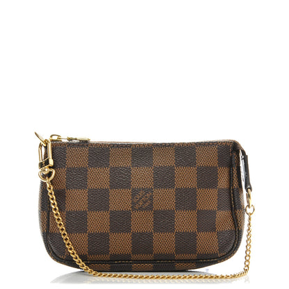 Louis Vuitton Damier Ebene Mini Pochette Accessories 1 of 7