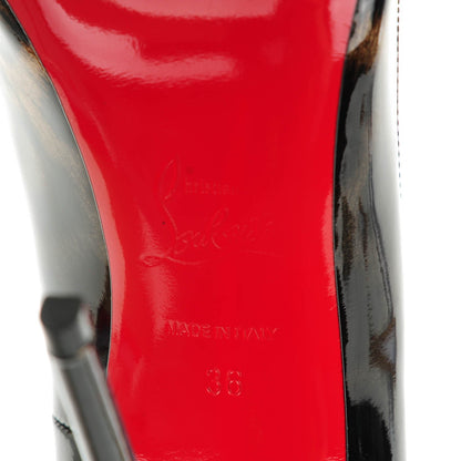 Christian Louboutin Patent Degrade Leopard So Kate 120 Pumps 36 Leopard Black 7 of 8