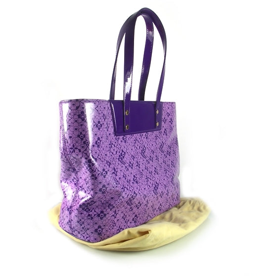 Louis Vuitton Cosmic Blossom PM Tote Bag Violet LTD ED 3 of 8