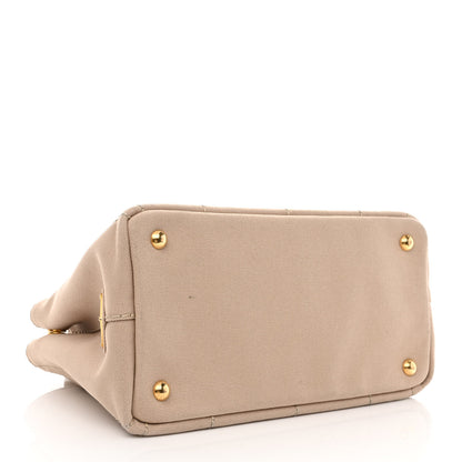 Prada Canapa Small Logo Tote Corda 4 of 11