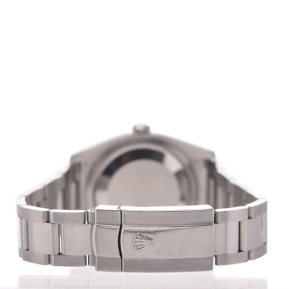 Rolex Stainless Steel Diamond 36mm Oyster Perpetual Datejust Watch Silver 116244 4 of 9