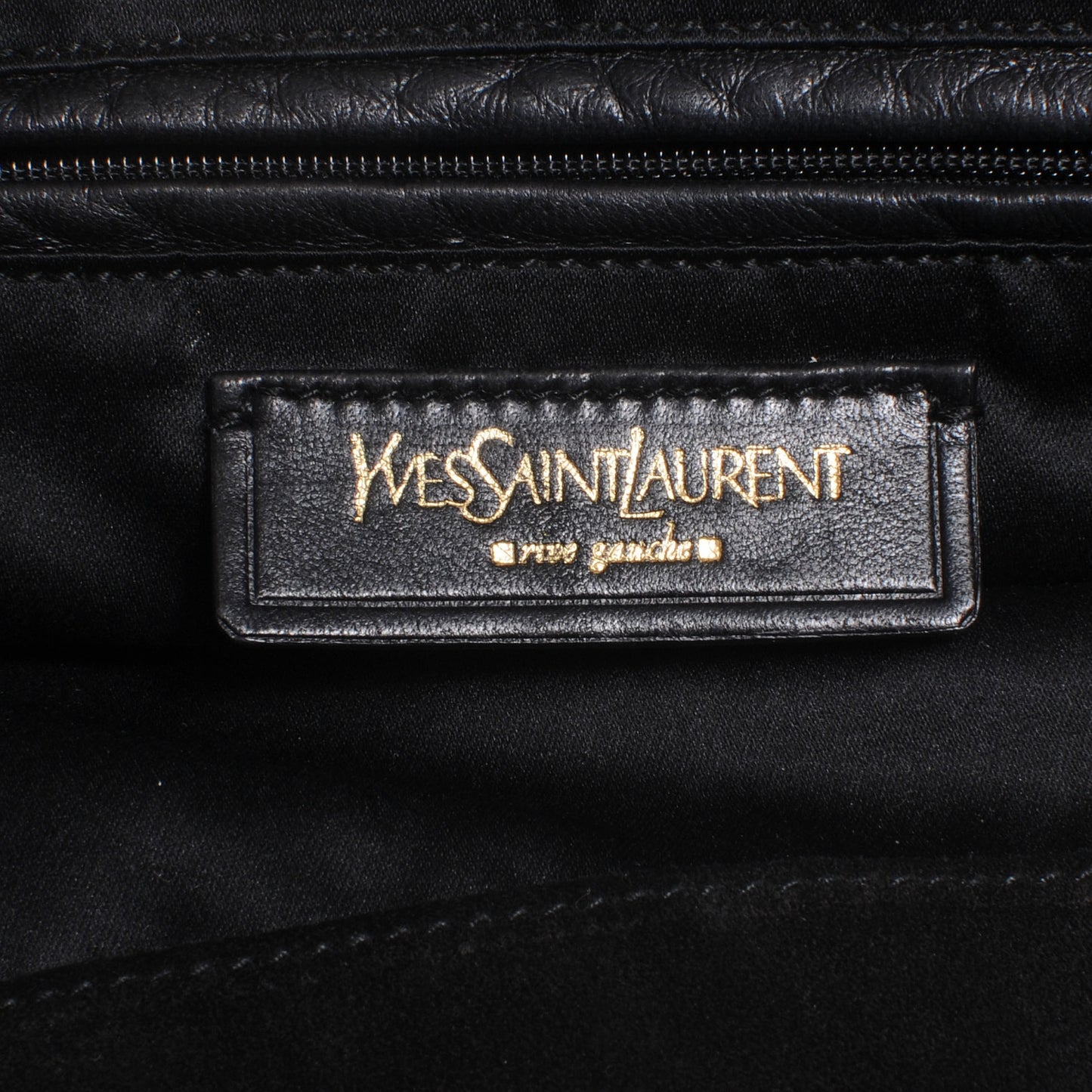 Leather Medium Downtown Tote Silver
