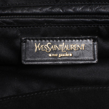 Saint Laurent Leather Medium Downtown Tote Silver 6 of 7