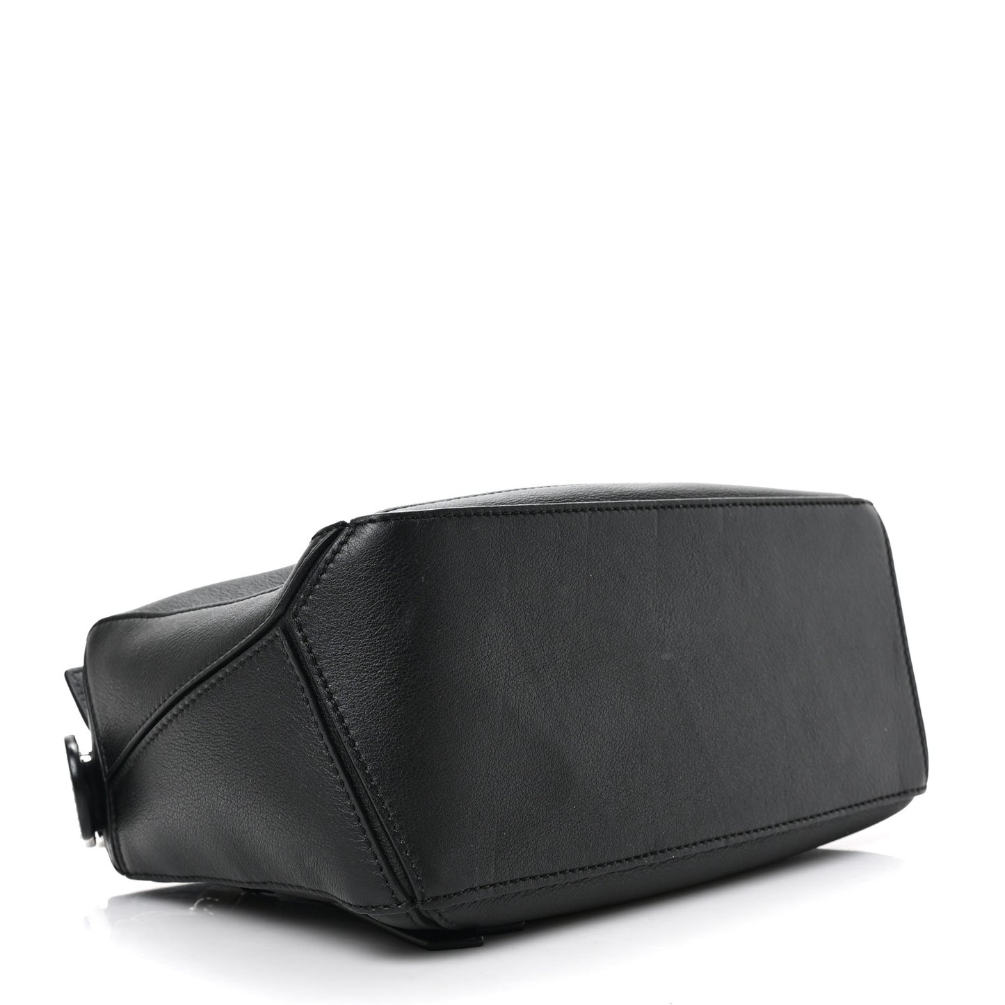Calfskin Small Puzzle Bag Black