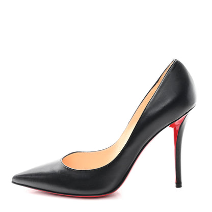 Christian Louboutin Nappa Apostrophy 100 Pumps 39 Black 1 of 9