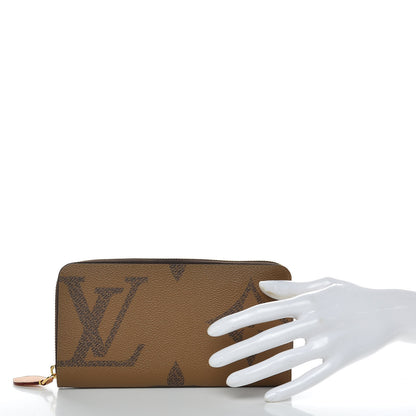 Louis Vuitton Reverse Monogram Giant Zippy Wallet 2 of 10