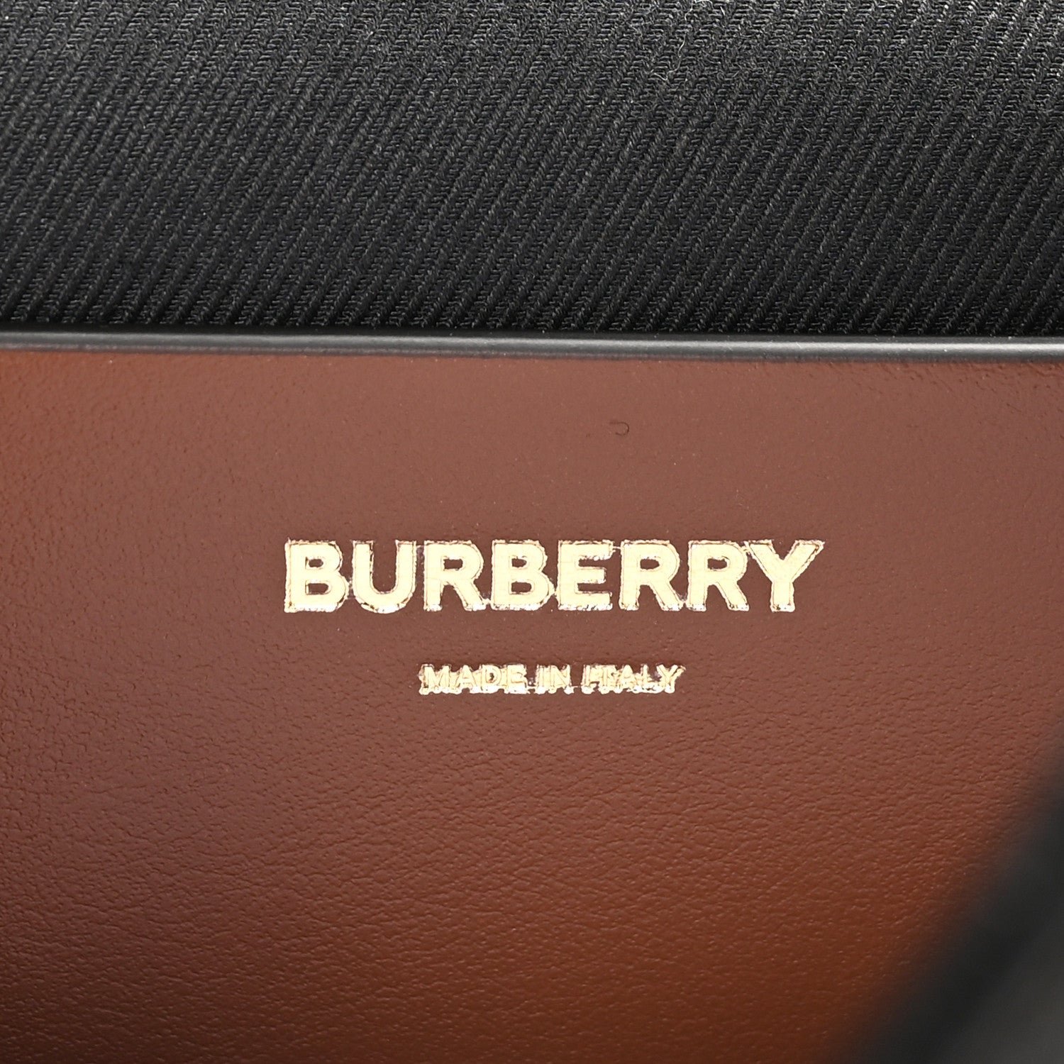 Burberry E-Canvas Check Backpack Dark Birch Brown 6 of 9