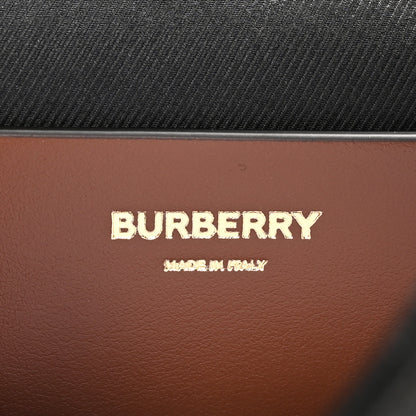 Burberry E-Canvas Check Backpack Dark Birch Brown 6 of 9