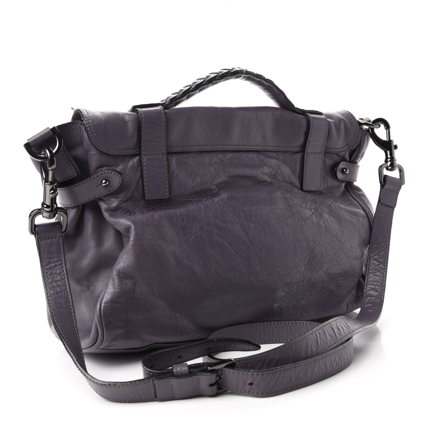 Mulberry Soft Buffalo Medium Alexa Foggy Grey 3 of 14