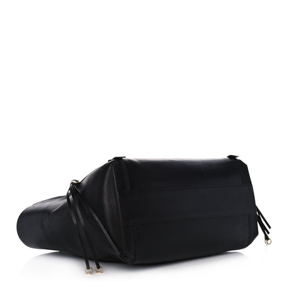 Chloe Smooth Calfskin Medium Milo Shopping Tote Black 4 of 16