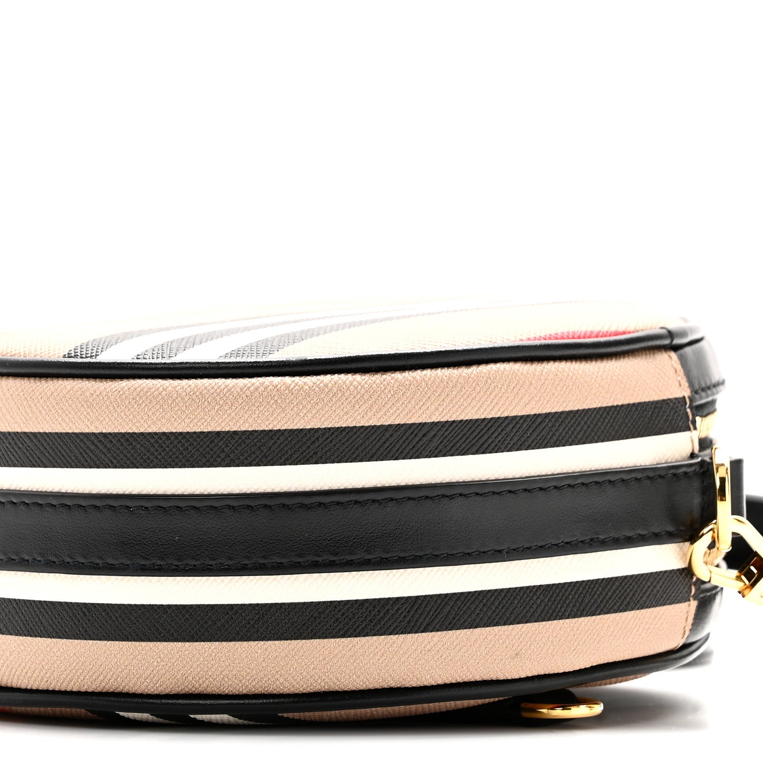 Burberry E-Canvas Calfskin Louise Bag Archive Beige 9 of 9
