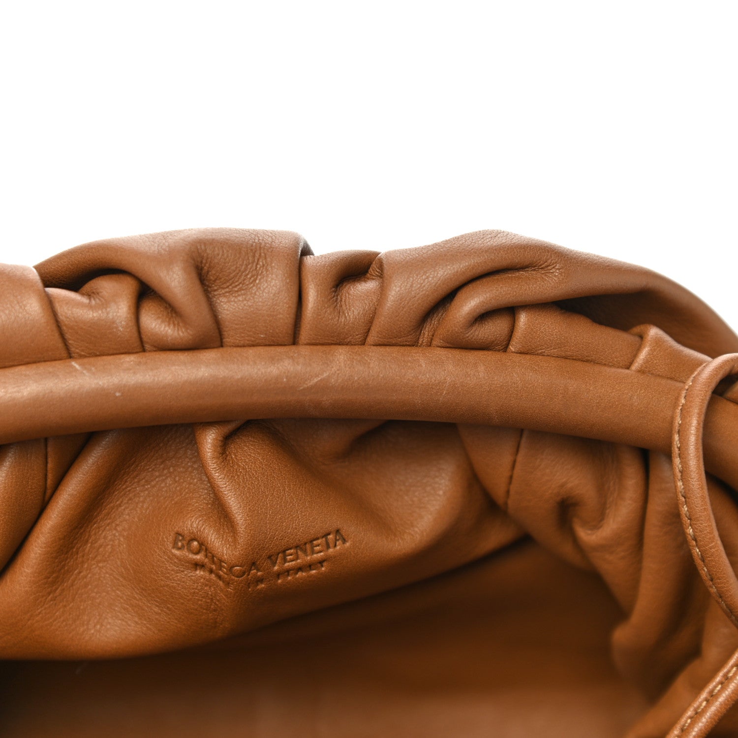 Bottega Veneta Butter Calfskin The Mini Pouch Cammello 13 of 13