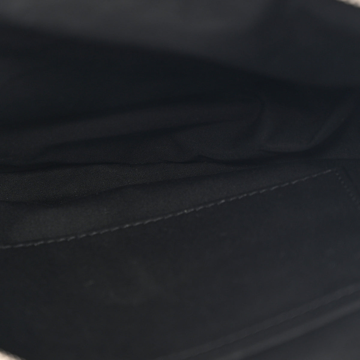 Nylon Monogram Loop Pocket Hobo Polar Night