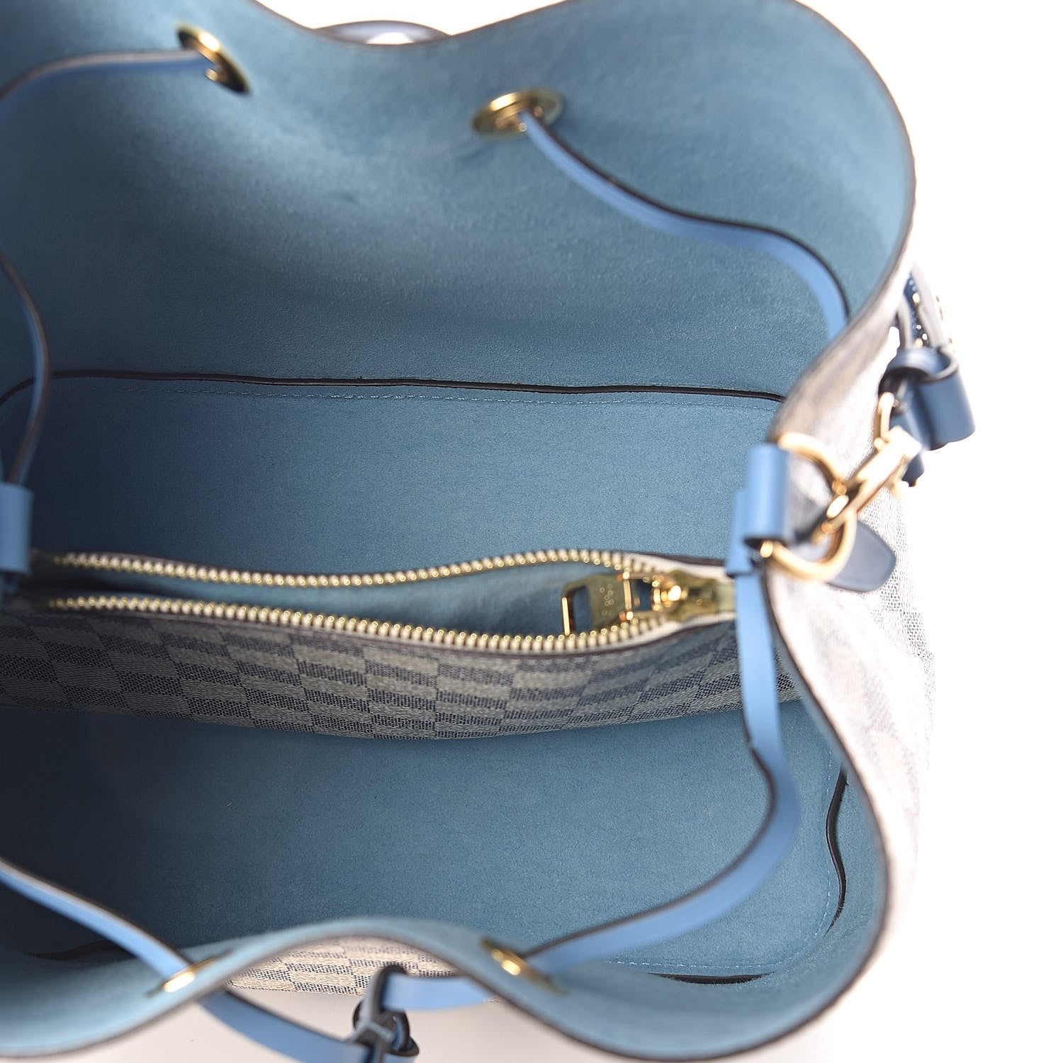 Louis Vuitton Damier Azur Neonoe MM Bleuet 6 of 9