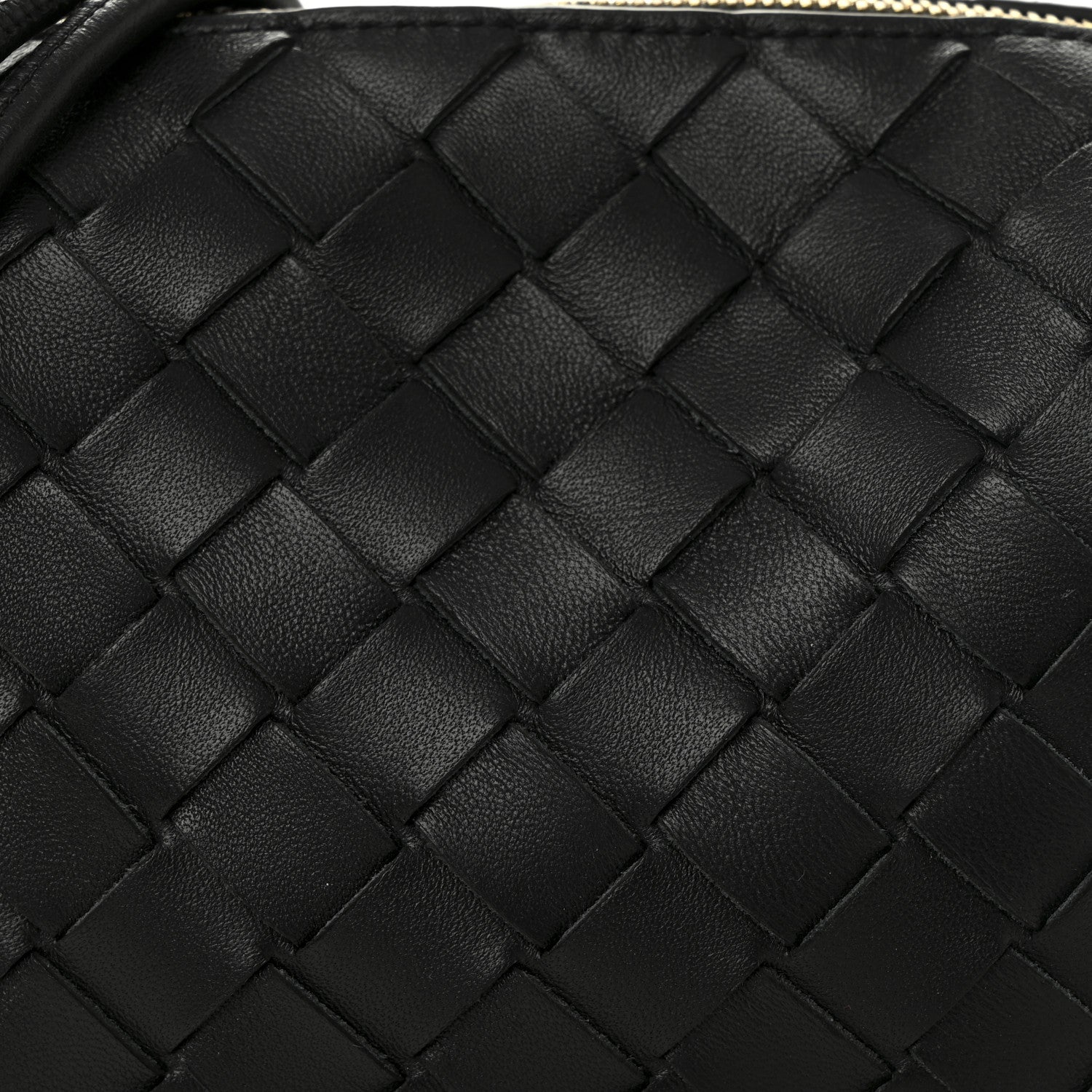 Bottega Veneta Nappa Intrecciato Mini Loop Camera Bag Black 7 of 9