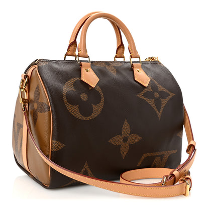 Louis Vuitton Reverse Monogram Giant Speedy Bandouliere 30 3 of 10