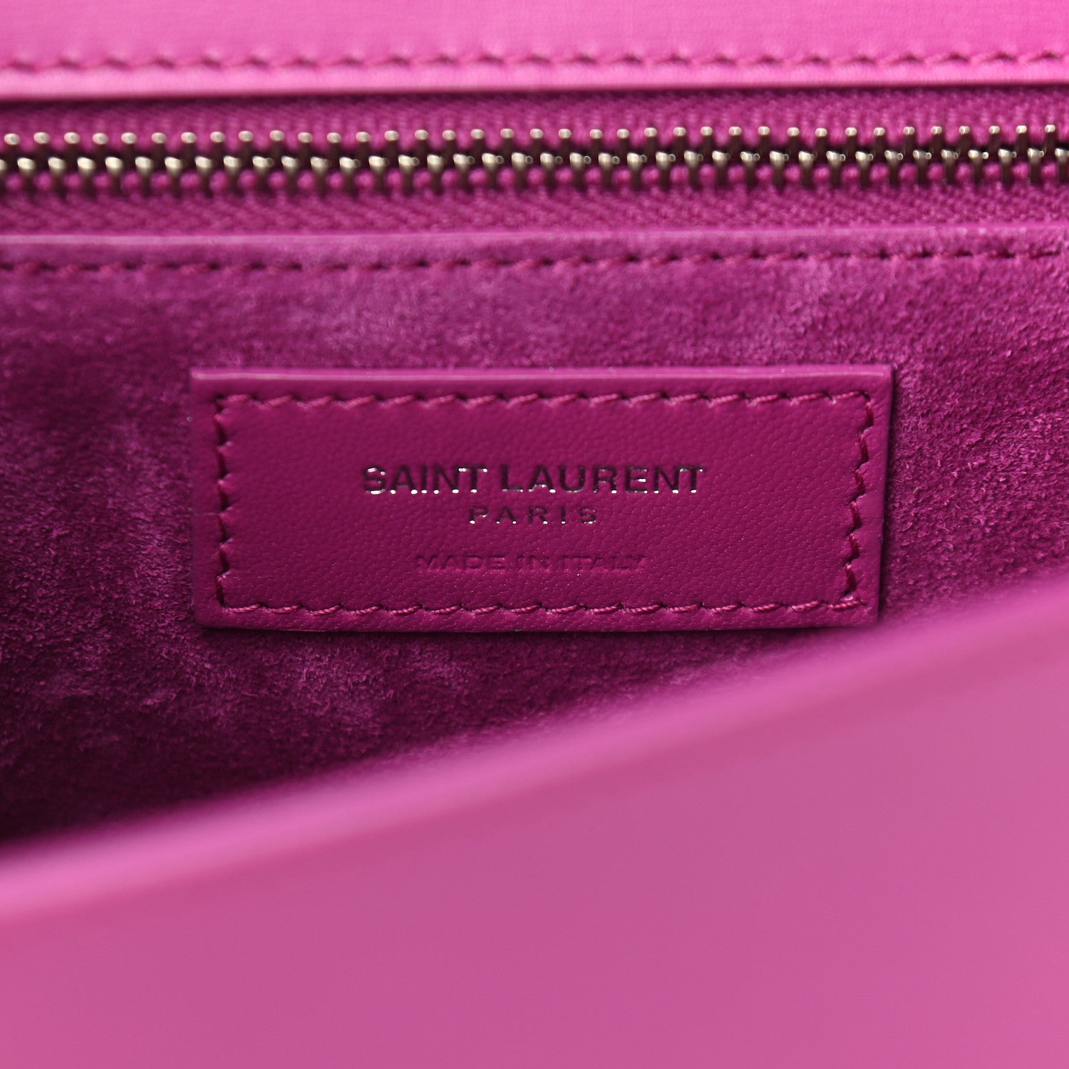 Saint Laurent Smooth Calfskin Le Carre Shoulder Bag Pink 6 of 9