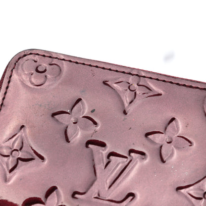 Louis Vuitton Vernis Zippy Coin Purse Wallet Rouge Fauviste 10 of 11