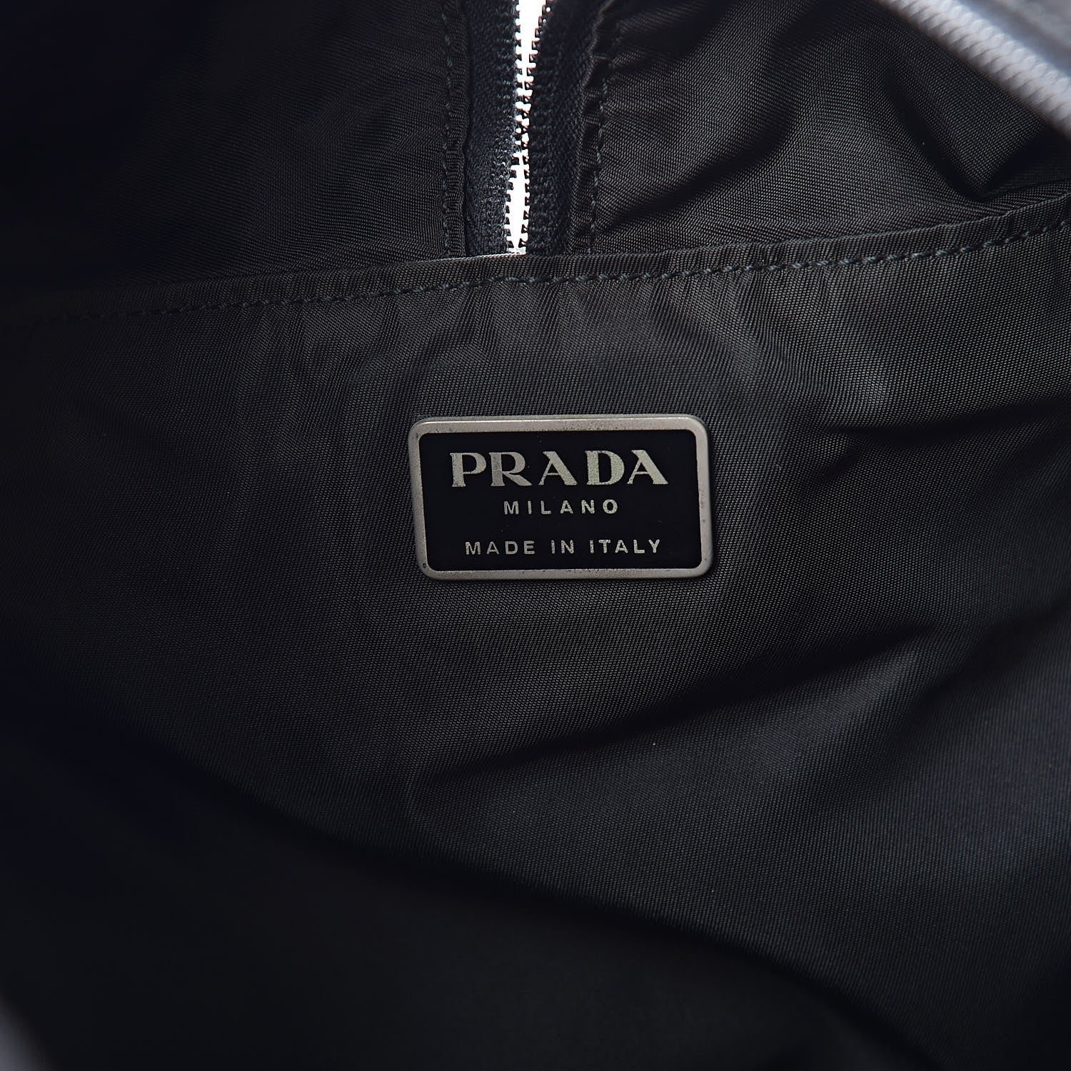 Prada Tessuto Nylon Top Handle Bag Black 6 of 14