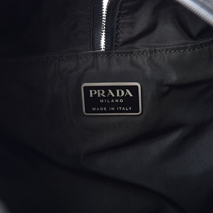 Prada Tessuto Nylon Top Handle Bag Black 6 of 14