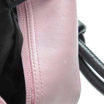 Chanel Calfskin Quilted Large Cambon Bowler Pink Black 16 of 16