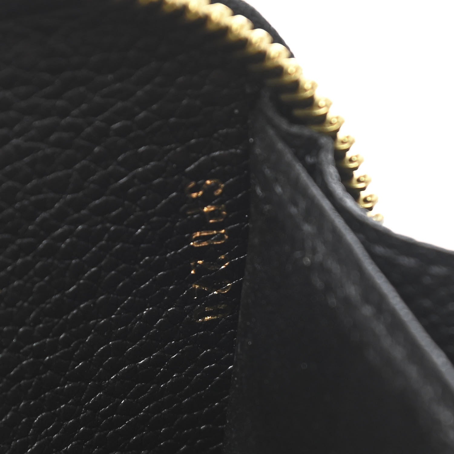 Louis Vuitton Empreinte Zippy Wallet Black 7 of 8