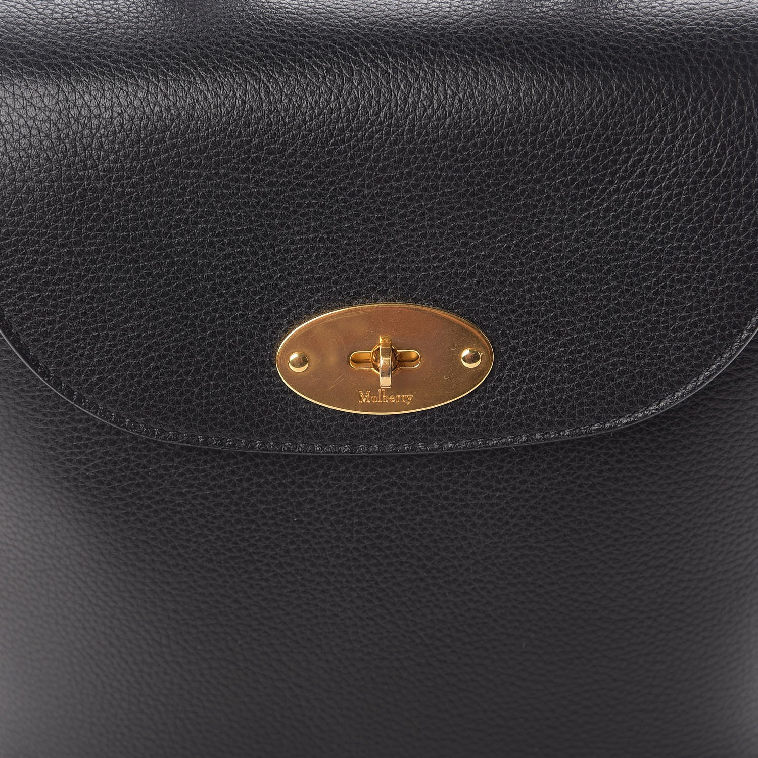 Mulberry Classic Grain Calfskin Mini Bayswater Backpack Black 8 of 8