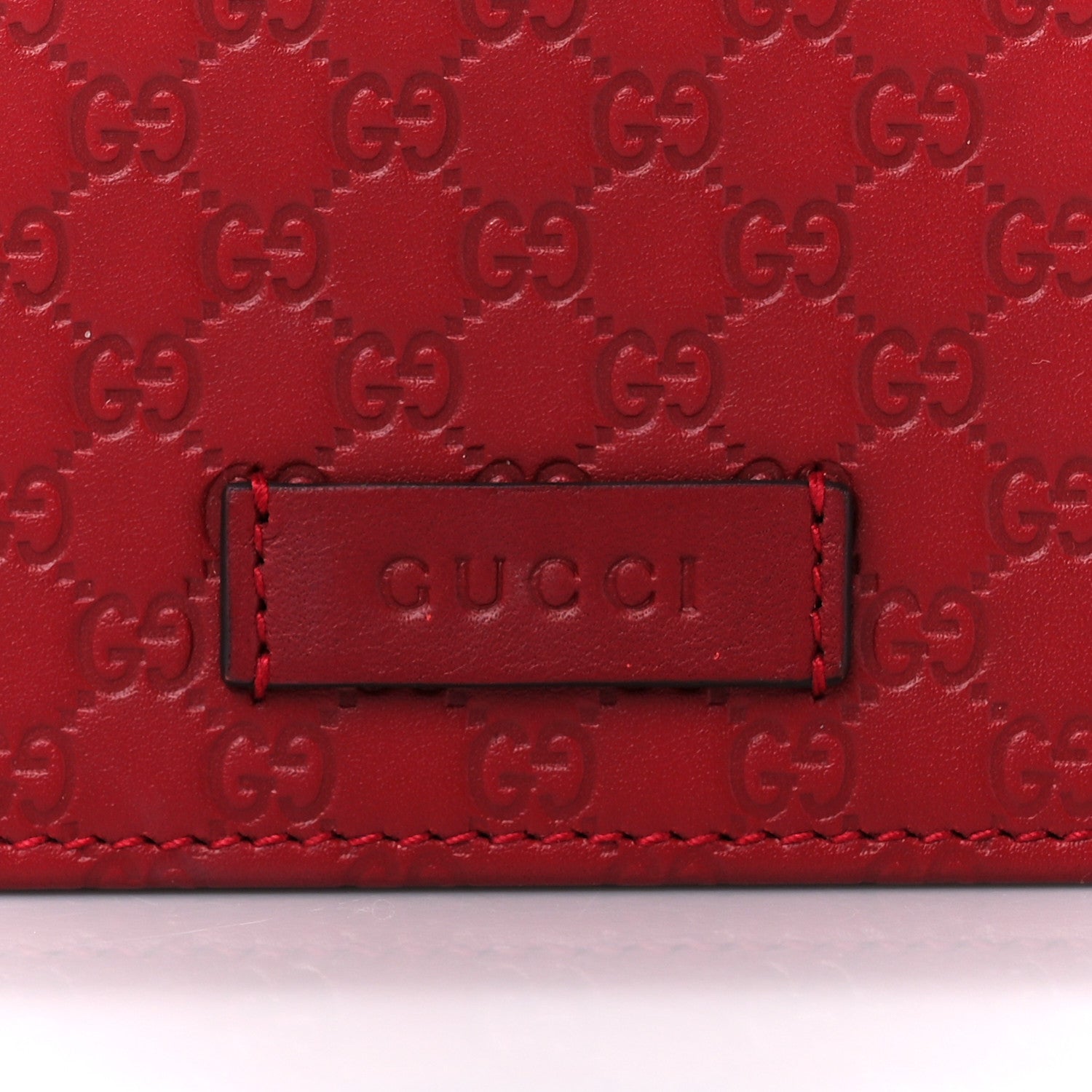 Gucci Microguccissima Crossbody Wallet Red 7 of 10